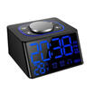 Digital Display Thermometer humidity clock Colorful LCD Alarm Calendar Weather