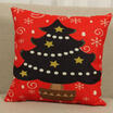 18 Cotton Pillow Case Linen Cushion Cover Merry Christmas Home Decoration US