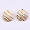Without piercing No Hole Earrings For women Gold Silver ring ear jewelry female brand exaggerated Big circle round