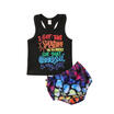 Baby Girl Kid Boy Letter Print T-shirt Top Tee VestShorts Pants Casual Clothes