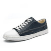 Mens Shoes Fashion Lace Up Shoes Casual Sports Shoes Light Sneakers Shoes For Men Black Blue Size 37-45