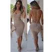 Women Sexy Casual Summer Mini Dress Cocktail Party Evening Bodycon Sleeveless US