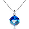 VenomLV Ladies Necklace Pendants Women Crystal from Swarovski S925 Silver Platinum Plated