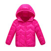 2018 Winter outwear Girls Waves Quilted Lightweight Jacket for Boys Colors Hooded toddler Autumn Cotton Padded Coats 3 4 5 6 years