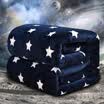 Yalu · Manta de la libertad Textil para el hogar Primavera y otoño Espesar Manta de franela Tomar siesta Manta de aire acondicionado Manta cubierta con toalla 150 200cm Estrella azul