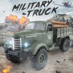 JJRC Q61 116 24G 4WD RC Off-road Military Truck Transporter RTR Children Gift Kids Toy
