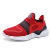Mens Shoes Fashion Casual Shoes Lightweight Non-Slip Shoes Breathable Shoes Black Gray Red Size 39-44