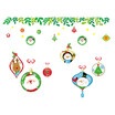 Christmas Decorations Glass Window Stickers DIY Wallpaper PVC Removable Self-adhesive Decorative Wall Stickers Shop Home Decals