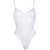 Solid Women Sexy Swimsuit One Piece Halter Bandage Bikini Swimwear Bathing Suit