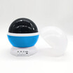 Automatic rotation star KTV projection gift light star moon seven color USB light color drill star stage projection light