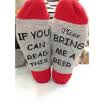 If You can read this Bring Me a Beer A Wine Women Men Socks Birthday gifts