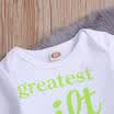 US Newborn Infant Baby Boy Girls Long Sleeve Romper Clothes Outfit Sets Playsuit