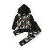 Newborn Kids Baby Boy Girl Forest panda Hooded Tops Hoodie Sweatshirt Outfits