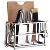 Kitchen maxcook stainless steel racks knife holder chopping board with hook chopsticks tube MCD013