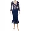 UK Natasha Lyonne Womens Lace Formal Evening Party Bridesmaid Long Maxi Dress