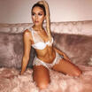Bodysuit women Nightwear Bra Erotic Lingerie Sleep Underwear Lace Bikini 2Colors