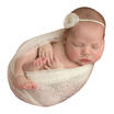 Newborn Baby Girl Boy Hollow Wraps Blanket Posing Swaddle Cover Photography Prop