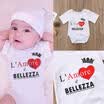 Newborn Infant Baby Girls Boy Cotton Bodysuit Romper Jumpsuit Clothes Outfits