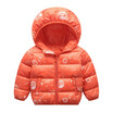 Autumn Lightweight outwear Coats Starry Print Winter Children Faux-cotton Padded Hooded Jackets for Boys&Girls Toddler Clothes