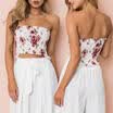 Women Strapless Top boob tube top Sexy Vest Sleeveless Crop Top Lady Bandeau Top