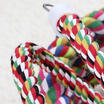 Bird Perch Toy Parrot Cotton Rope Chewing Bar Cage Stand Spiral with Bell Hi-Q