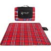 Red camping picnic mats outdoor picnic cloth thickening tide cushions increase tents cushions little red cubes 150 200