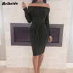 Sexy Womens Clothing Club wear long sleeve tight dress Short Mini Bodycon Dress