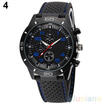 Stainless Steel Luxury Sport Analog Quartz Modern Men Fashion Wrist Watch US