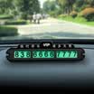 Love ant ianttek AT-02 car temporary stop sign mobile phone number plate rotating hidden luminous creative car decoration moving car card black
