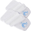 Sanli cotton high-density gauze children separated sweat towel 2 installed Class A safety standard infant supplies neonatal pad towel 21 × 43cm color small elephant