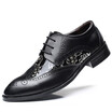 JUQI Business Men Oxford Genuine Leather Shoes