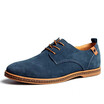 IDIFU Mens Suede Oxfords