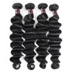 Brazilian Virgin Human Hair Weave Loose Deep Hair 4pcs Bundles Virgin Cheap Extensions