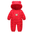 2018 Snowsuit Baby clothes Snow wear Cotton Padded One Piece Warm Outerwear Overalls Romper Kids Winter Jumpsuit Newborn Parkas
