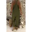 Womens Casual Strappy Linen Long Pants Jumpsuit Overall Ladies Loose Playsuit