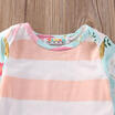 Kids Long Sleeve Baby Girl T-shirt TopsFloral Pants Leggings 2pcs Outfits Set