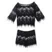 Womens Sexy Lingerie Underwear Babydoll Sleepwear Lace Dress G-string Set