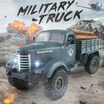 JJRC Q61 116 24G 4WD RC Off-road Military Truck Transporter RTR Children Gift Kids Toy