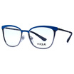 VOGUE Woer glasses frame fashion elegant blue metal frame full frame optical frames VO3999 998S 50mm