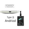 Qi Wireless Charger Adapter Charging Receiver For iPhone Samsung Andriod Type-C