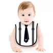 Kids Baby Girls Boys Toddler Bibs Saliva Towel Dribble formal Waterproof Cute