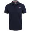 Elmont ALPINT MOUNTAIN outdoor sports POLO quick dry quick dry breathable collar short sleeve speed dry suit compassion fitness training suit 640-512 navy XL
