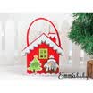 Santa Claus Christmas Candy Bag Elf Elk Pants Treat Pocket Home Party Gift Decor