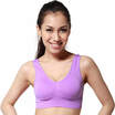 Antarctic Nanjiren sports bra women&39s no trace micro-gather girls vest-style bra yoga running bra purple l