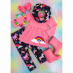Toddler Kids Baby Girl Unicorn Clothes Tops T shirt Pants Leggings Outfits Set