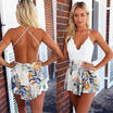 Fashion Womens Clubwear V Neck Playsuit Bodycon Party Jumpsuit&Romper Trousers