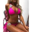 Sexy Women Bikini Set Bandage Push Up Padded Swimwear Swimsuit Bathing Beachwear