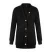 UK Womens Long Sleeve Cardigan Jumpers Outwear Loose Knitted Sweater Casual Tops