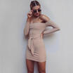 Womens Bandage Bodycon Sleeveless Evening Party Cocktail Club Sexy Mini Dress