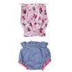 2PCS Baby Kids Girls Summer Outfits Toddler Top Shirt Pants Shorts Clothes Set